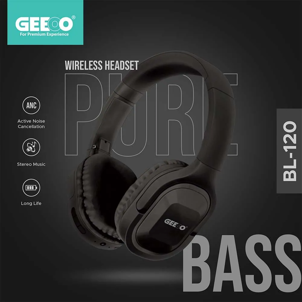 Pure Bass ANC Wireless Headset
