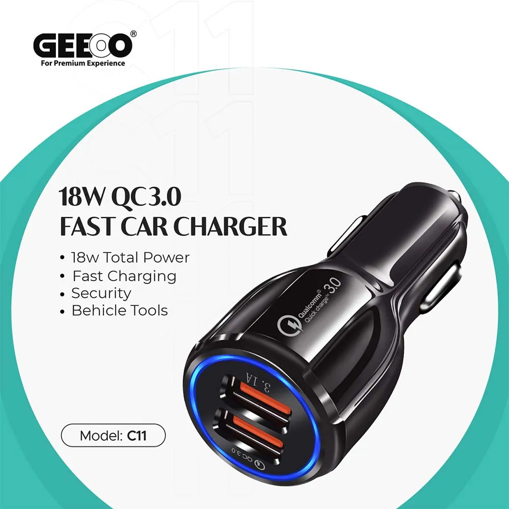 GEEOO C-11 Fast Car Charger