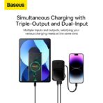 Baseus Qpow Pro 22.5W 20000mAh Digital Display Quick Charging Power Bank With Type-C Cable - Image 6