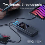 Joyroom JR-QP192 20000mah 22.5W Fast Charging Digital Display Power Bank - Image 4