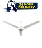 CLICK Crown Ceiling Fan 48'' Ivory - Image 2