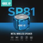 GEEOO Wireless Metal Speaker SP81