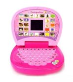 Educational Computer and Learning ABCD Words & Number Pink