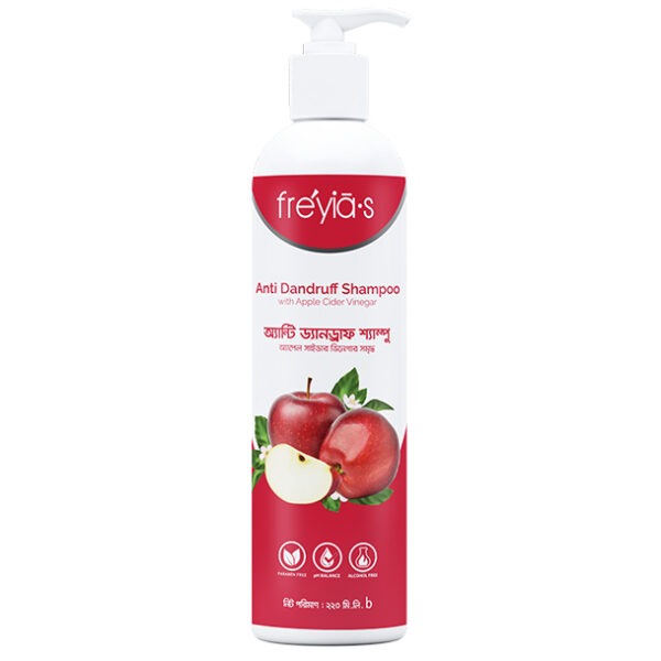 Freyias Anti Dandruff Shampoo with Apple Cider Vinegar 220 ml
