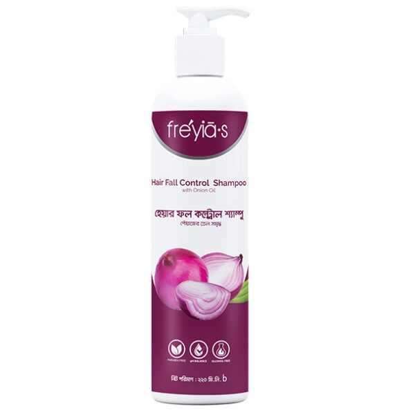 Freyias Hair Fall Control Shampoo with Onion Oil 220 ml