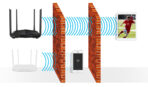 Tenda AC10 AC1200 1200Mbps Dual Band 4 Antenna Gigabit WiFi Router - Image 4