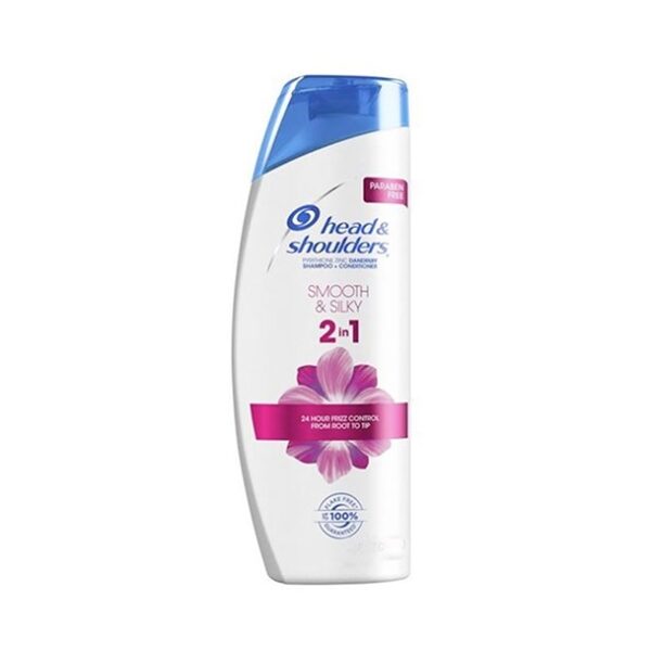 Head & Shoulders Smooth & Silky 2in1 Shampoo+Conditioner 180m