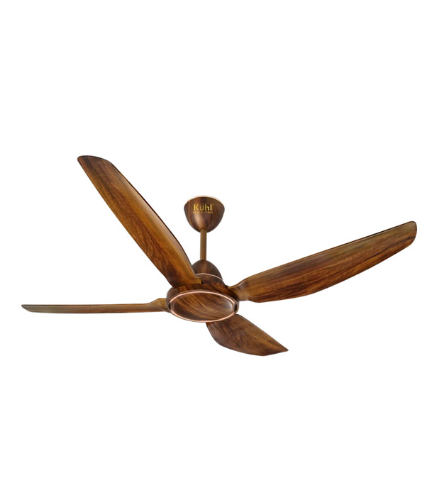 KUHL Brise E4 Teak Wood Ceiling Fan KUHL Brise E4 Teak Wood Ceiling Fan - Image 1