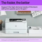 HP LaserJet Pro 4003dn Single Function Mono Laser Printer - Image 4