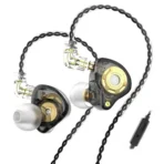 TRN MT1 Pro Professional Hi-Fi Dynamic Driver In-Ear Monitor Earphone - Image 3