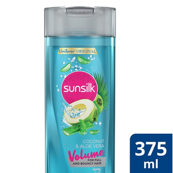 Sunsilk Coconut & Aloe Vera Volume Shampoo 375ml